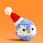 CHENILLE DOLL PENGUIN CROCHET KIT