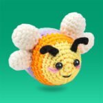 COLORFUL BEE CROCHET KIT