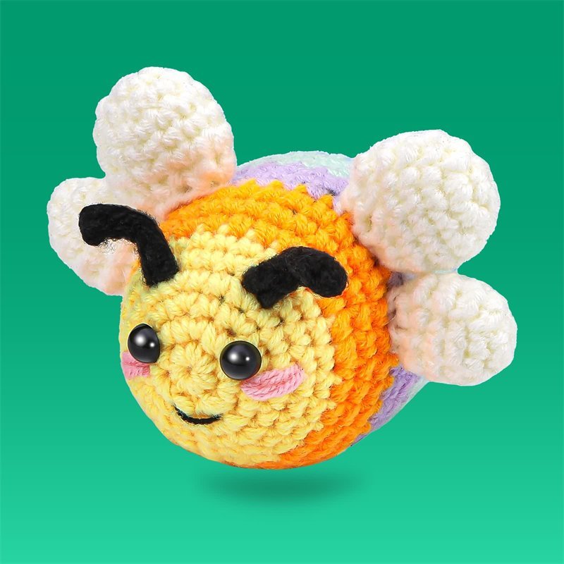 Colorful-Bee-Crochet-Kit-02