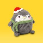 GRAY PENGUIN CROCHET KIT