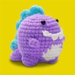 PURPLE DINOSAUR CROCHET KIT