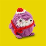 PURPLE PENGUIN CROCHET KIT
