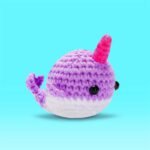 PURPLE WHALE CROCHET KIT
