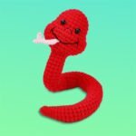 RED SNAKE CROCHET KIT